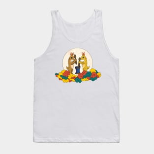 Minhwa: Moon Rabbit A Type (Korean traditional/folk art) Tank Top